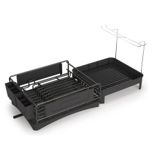 Rust Resistant 2 in 1 Dish Draining Rack